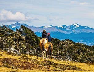 Promenade à cheval à Cerro Dorotea