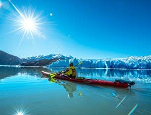 Kayak Glacier Grey Excursion