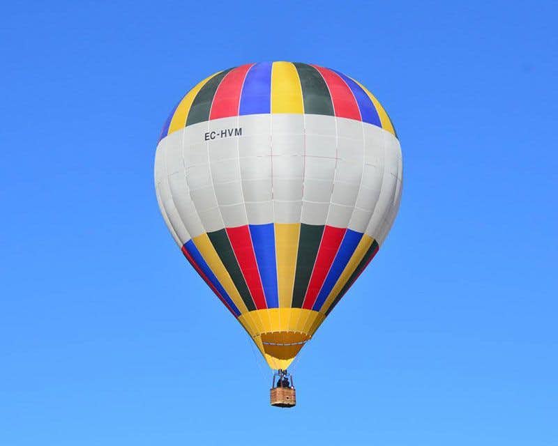 vol en montgolfière
