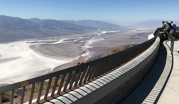 Dantes View au circuit vallee de la mort californie