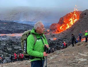 Visite au volcan en activité Islande Litli Hrutur