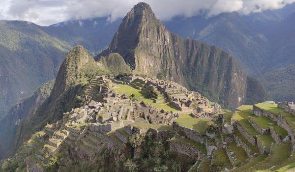 Machu Picchu vu d'en haut