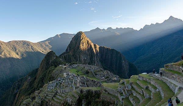Zone haute de Machu Picchu lors de l'excursion de 2 jours à Machu Picchu en train