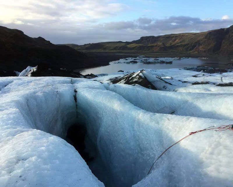 ghiacciaio sólheimajökull