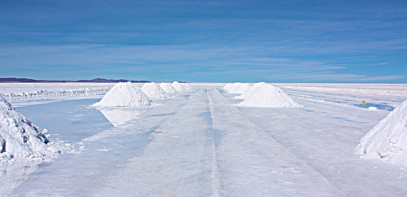 lithium in Uyuni Salt Flats