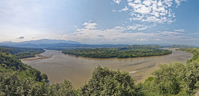 magdalena river basin in colombia