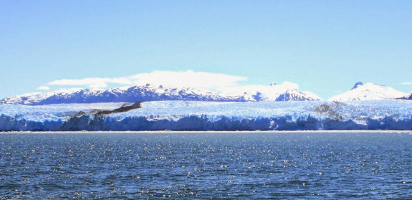 lago glaciar pio xi en patagonia