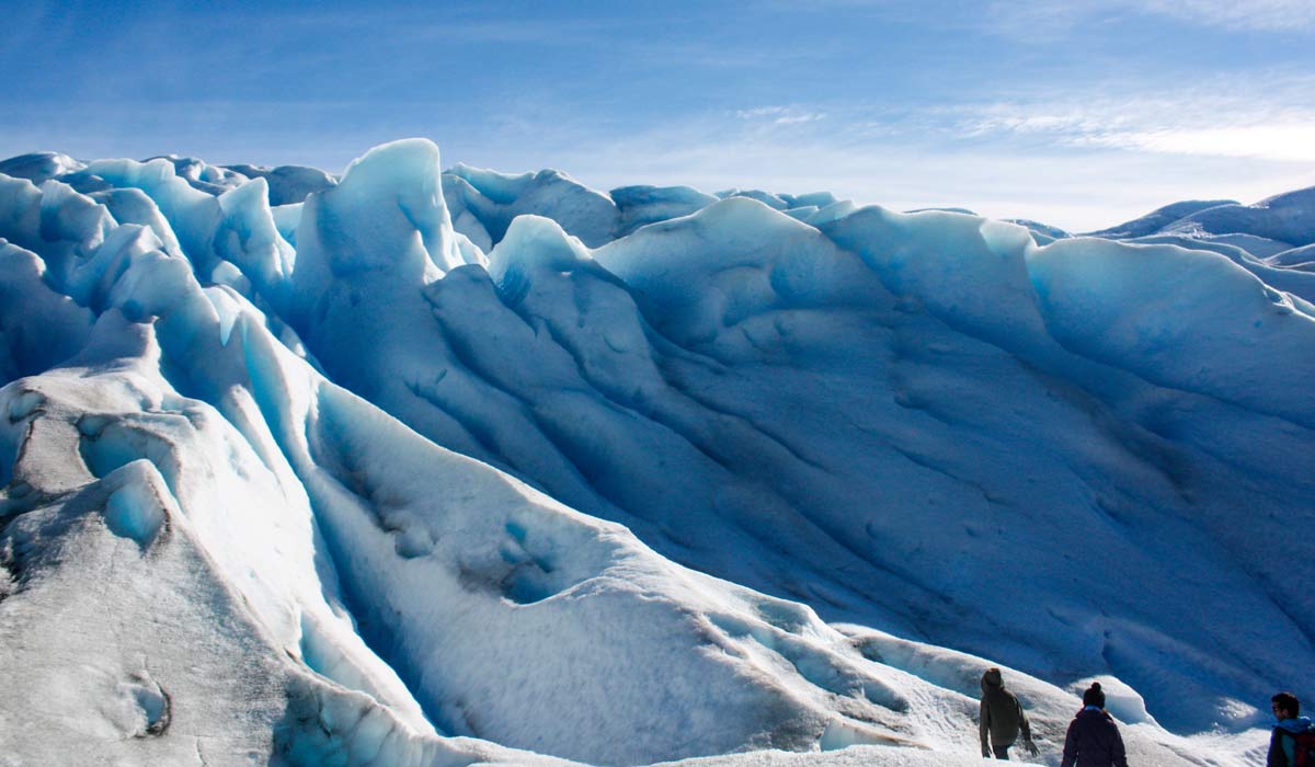trekking por el glaciar perito moreno