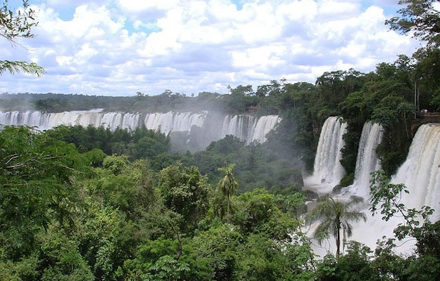 Views of Iguazu Falls Argentina