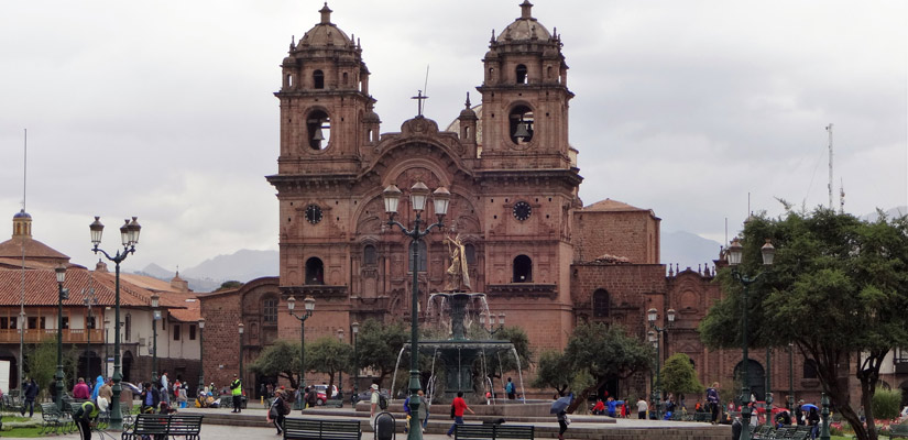Plaza de Armas in the city of Cusco