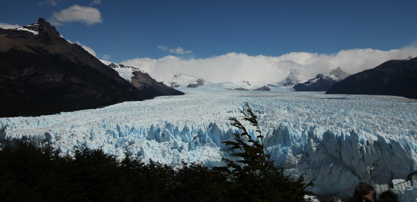 vistas del glaciar perito moreno