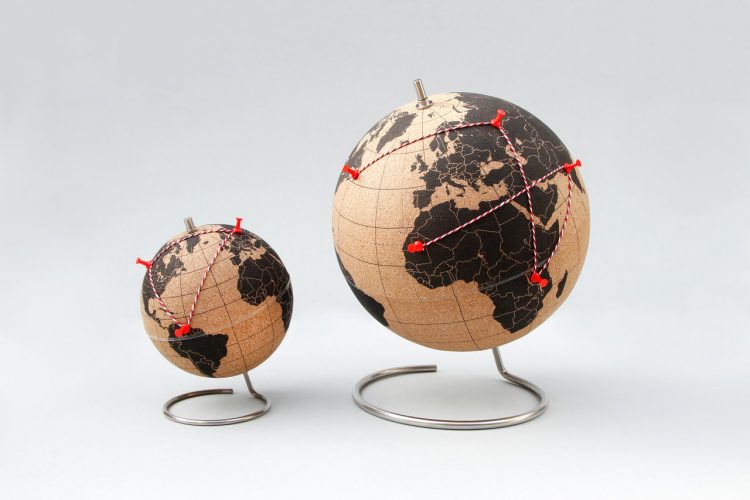 cork world globe