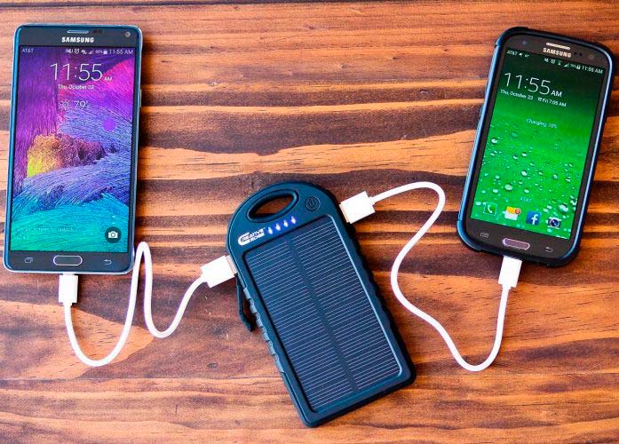 solar charger for smartphone