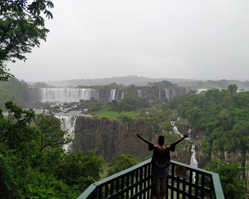 at iguazu falls living travel stories