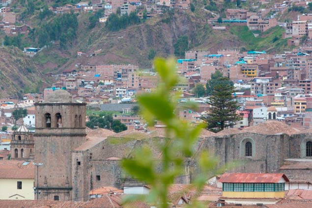 Vista de la ciudad de Cuzco