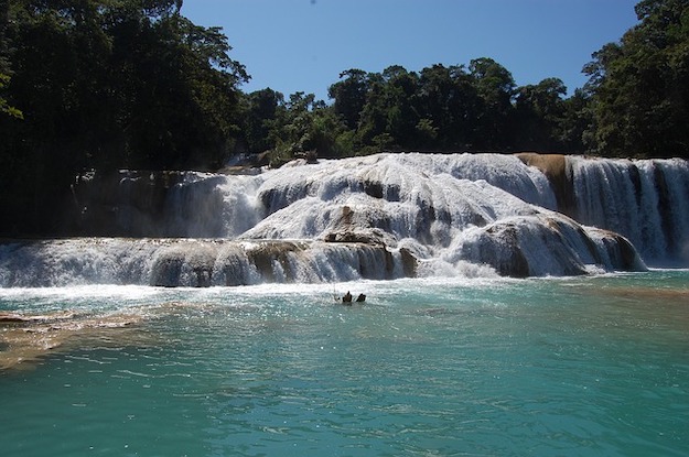 Agua Azul waterfalls Mexico South America