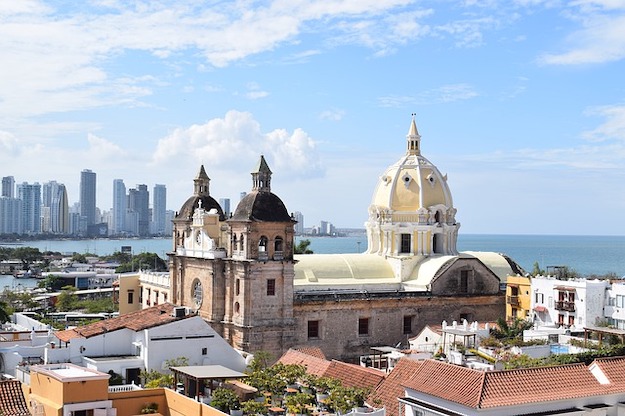 Arquitectura ciudad Cartagena de Indias Colombia
