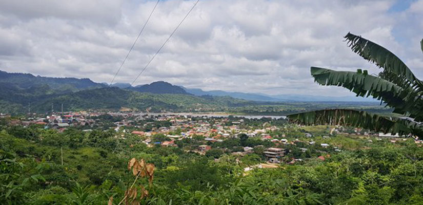 views of rurrenabaque village in bolivia