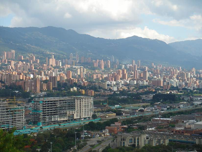 Medellin city in Colombia
