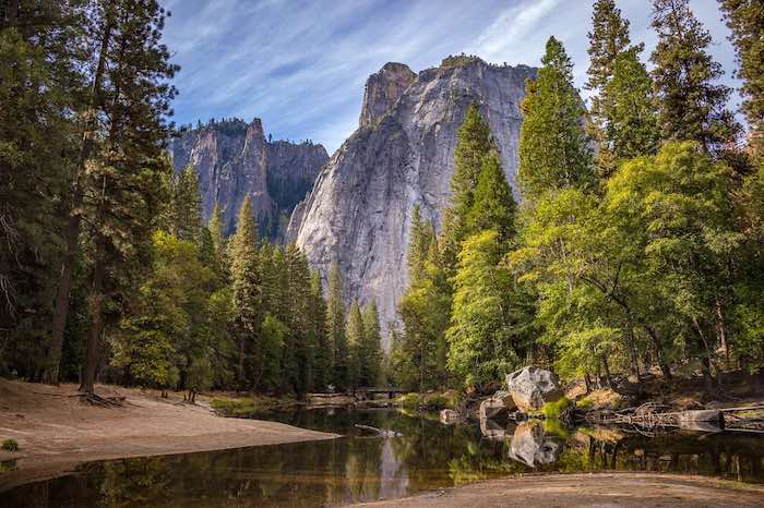 Secuoyas y domo Parque Yosemite