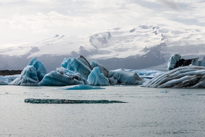 Glaciar Jökulsárlón en Islandia