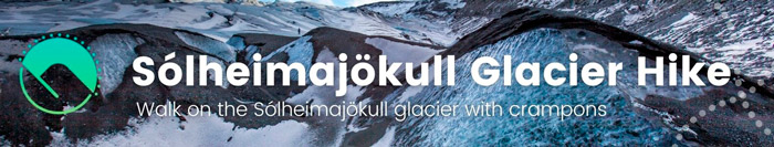 Glacier hike and ice climbing in solheimajokull