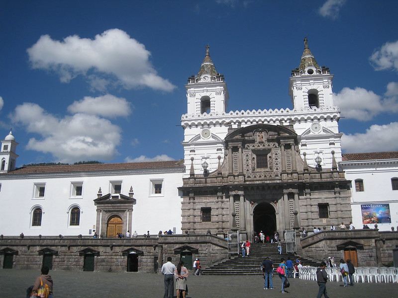 Chuch of San Francisco en Quito 
