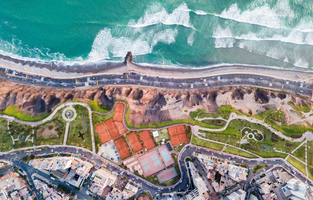 Costa de Lima desde arriba