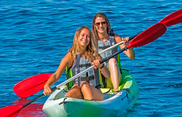 kayaking in mallorca