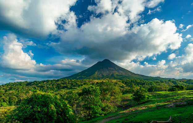 Vistas Volcán Arenal en Costa Rica