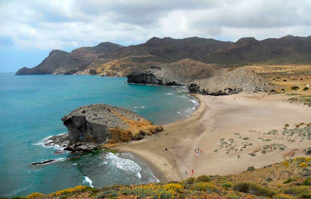 Cabo de Gata beach in Almería