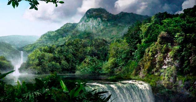 Cascada del Parque Nacional de Madidi