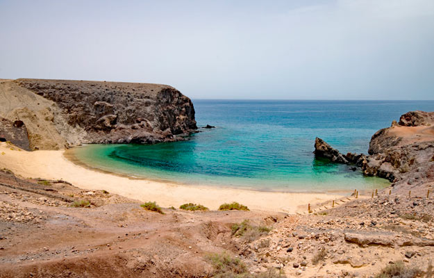 Playa Papagayo en Lanzarote
