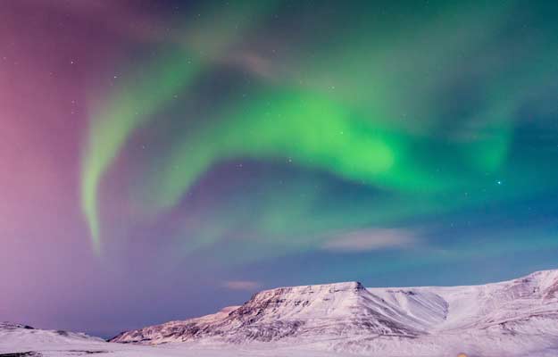 aurora boreal desde islandia