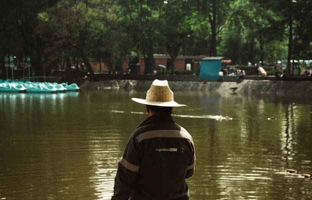 Man in Chapultepec Forest