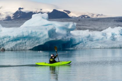 donde hacer kayak en islandia