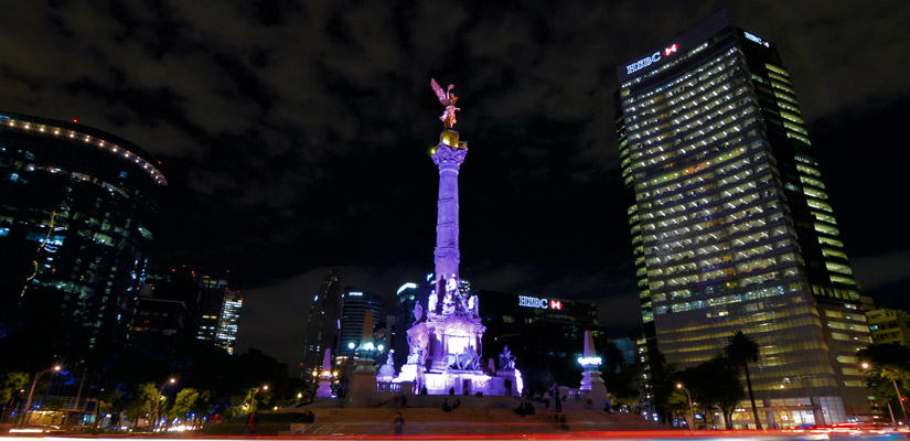 statue de l'indépendance  ciudad de mexico
