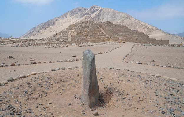 Ruins in the Stone Desert at Caral