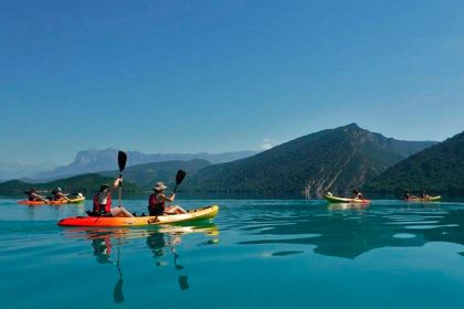 zonas de España apra hacer kayak