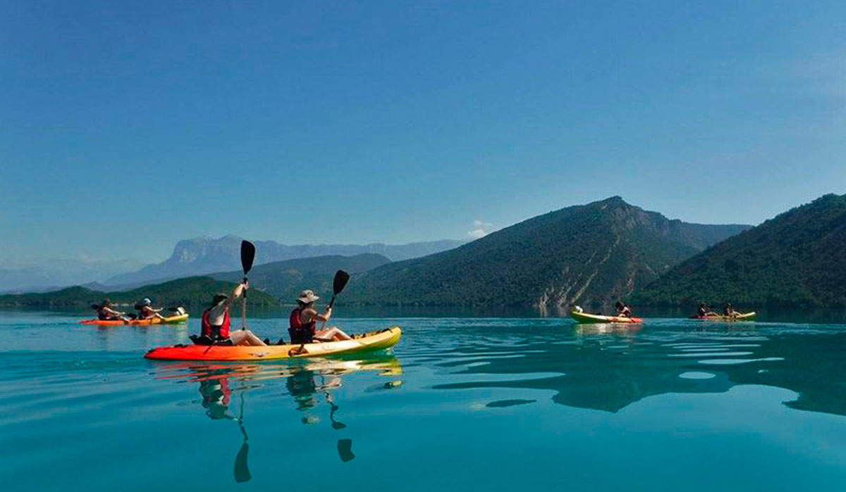 zonas de España apra hacer kayak